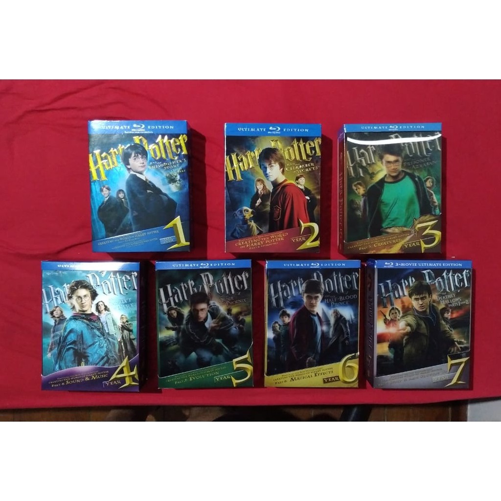  Blu-ray Harry Potter: Coleção Completa [ Anos 1 - 7