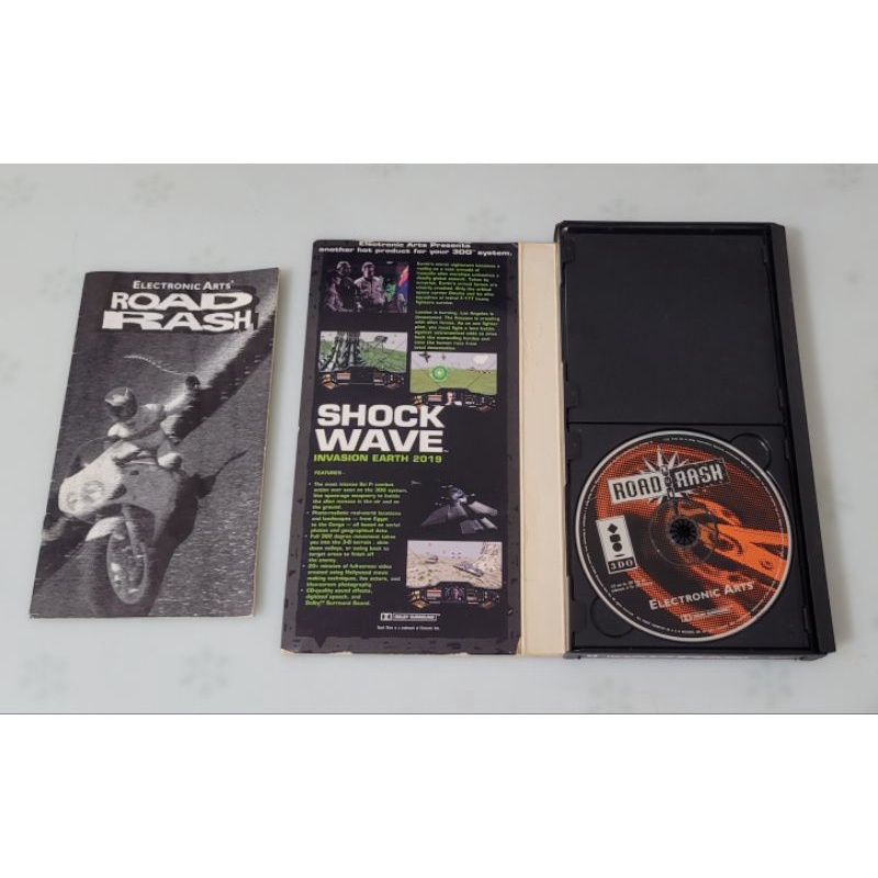 Road Rash Original 3do Long Box Completo. | Shopee Brasil