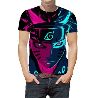 Camisa Camiseta de Animes Naruto Modo Rikudou Sennin 2 cores