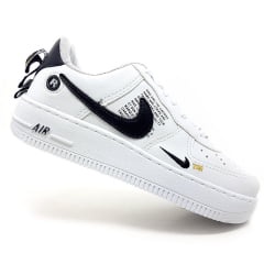 Air Force Unissex Nike Branco/Preto/Soro - Mundo dos Calçados