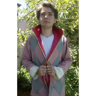 Casaco Howl- Vestido Sophie - Cosplay de O Castelo Animado