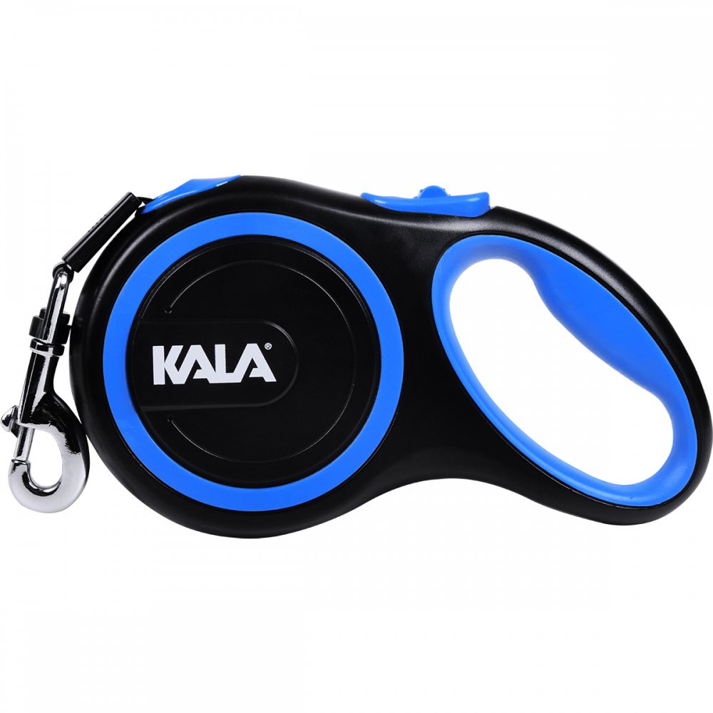 Guia Retrátil 8 Metros Azul Para Pets Até 50kg Kala - 252539