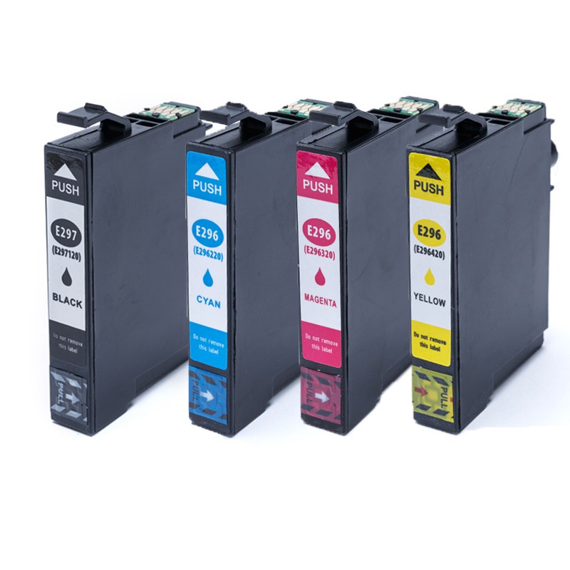 Cartucho Epson Kit 4 Cor T296 T297 Xp231 Xp241 Xp431 Xp441 Impressora ...