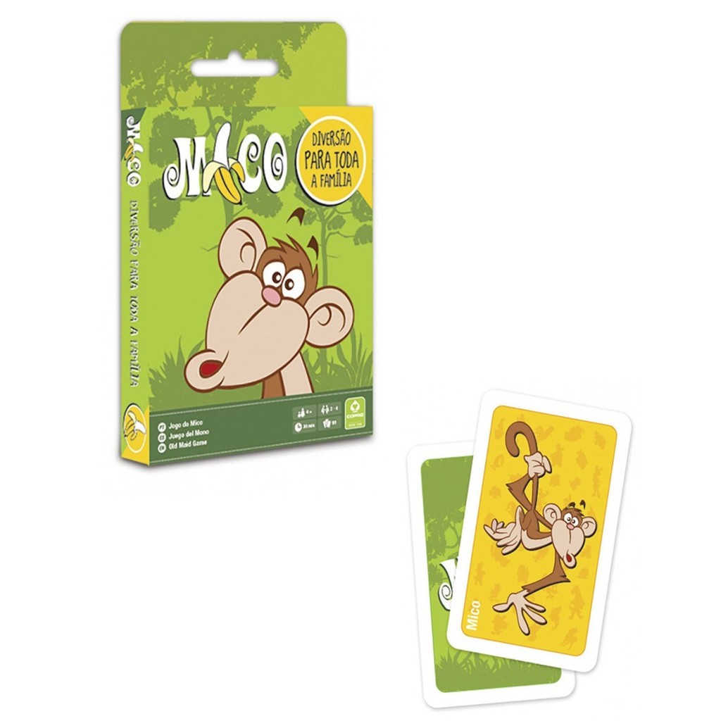 Jogo de Cartas Mico Kids 55 Cartas