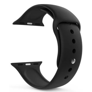 Bracelete Relógio Apple Watch Silicone Saffiano K 38 40Mm