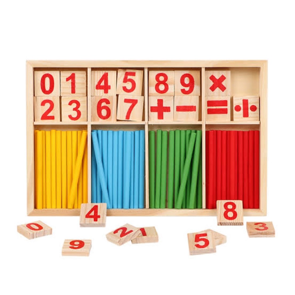 Jogo Educativo Com Crianças Aprendendo Matemática Fácil Matemática Imagem  de Stock - Imagem de conceito, brinquedo: 221336139