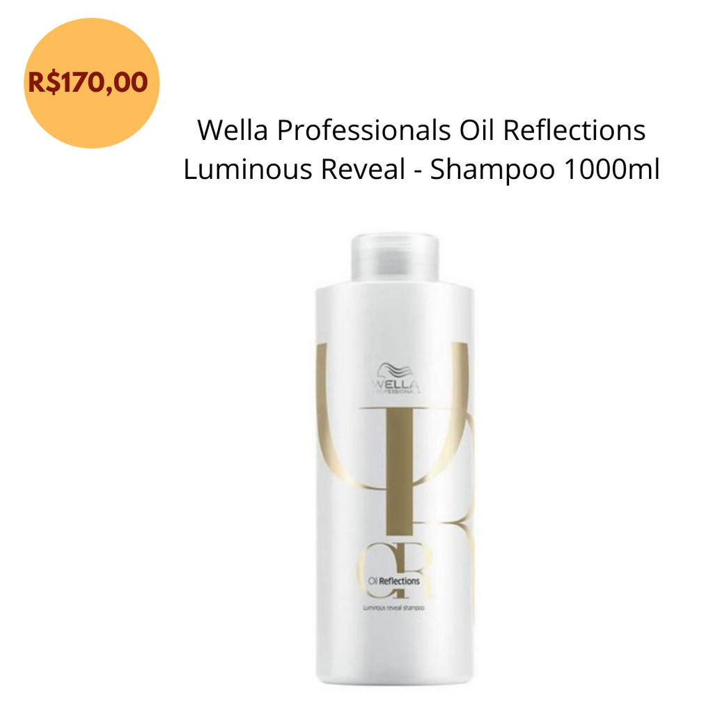 Wella Professionals Oil Reflections Luminous Reveal Shampoo 1000ml