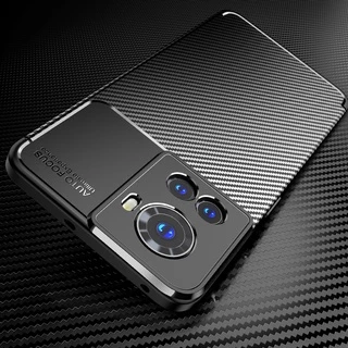 Capa De Celular Flexível De TPU/Fibra De Carbono/Antiqueda Para OnePlus Ace 1 +