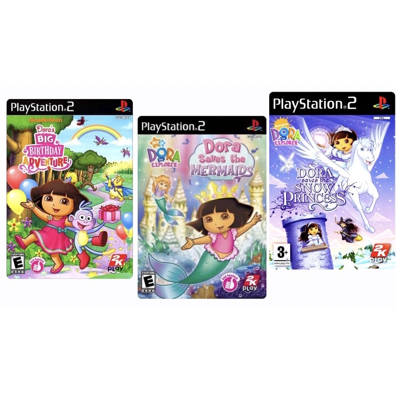 Combo 3 jogos infantil menina PlayStation 2 - ps2