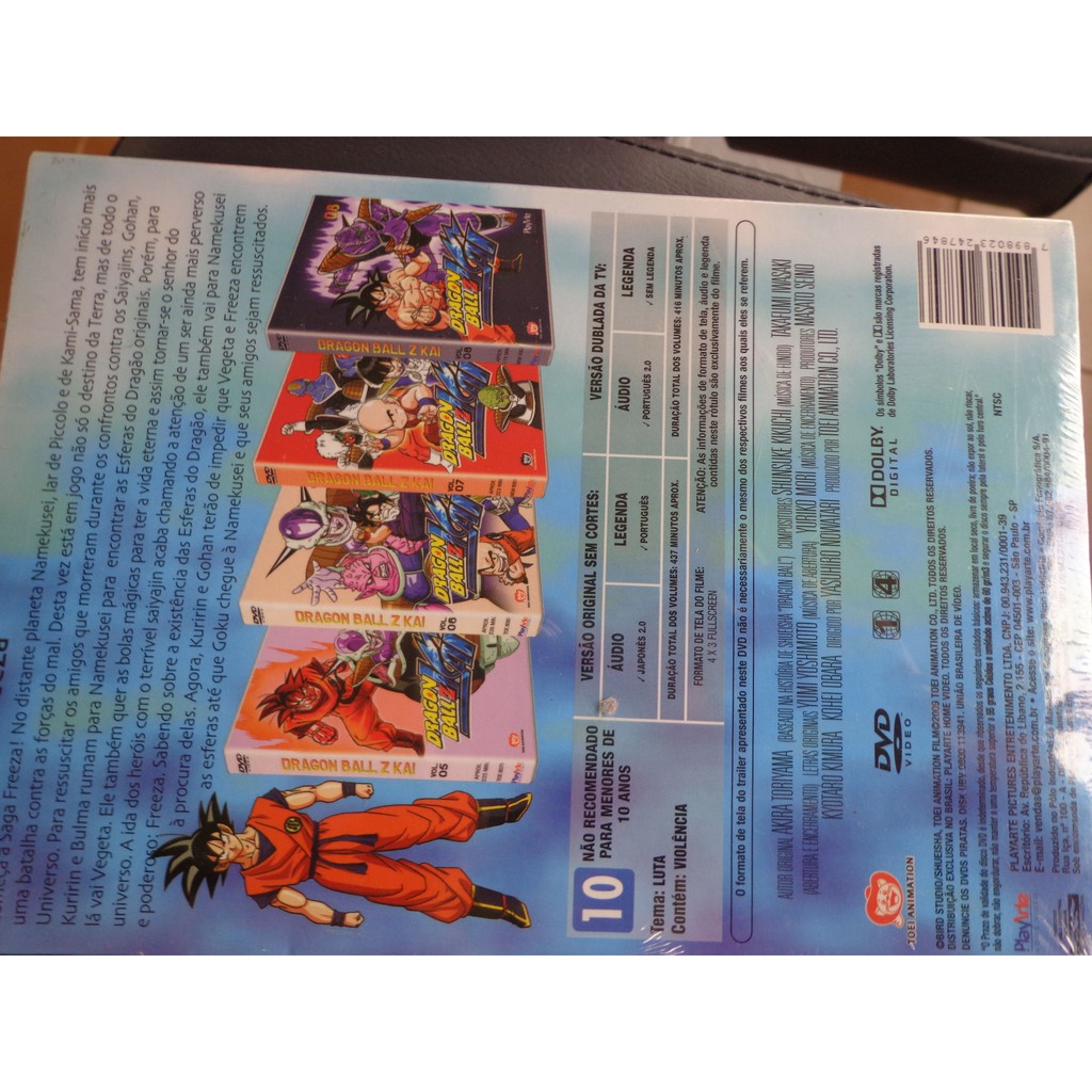 Box Dvd Dragon Ball Z Kai Vol.2, Lacrado Dragonball - anime Box Dvd Dragon Ball Z Kai Vol.2, Lacrado Dragonball - anime