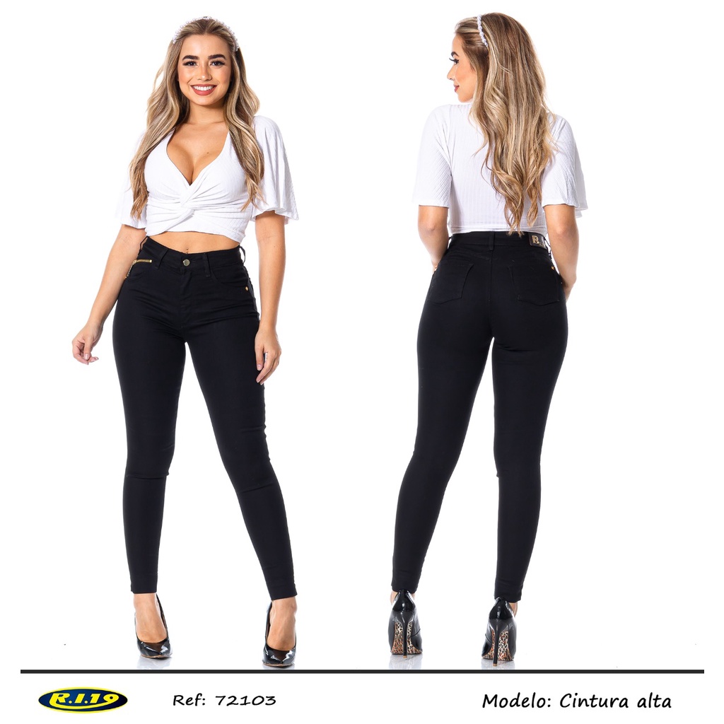 Calça Modelo Detl Jeans Afina Cintura REF MI