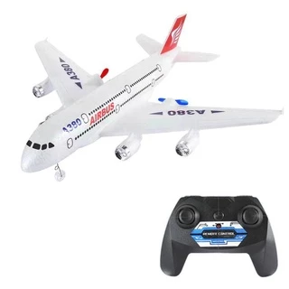 Airbus A380 Boeing 747 Rc Avião De Controle Remoto Brinquedo 2.4g Asa Fixa Avião Giroscópio Modelo De Aeronaves Ao Ar Livre Com Motor Presente Das Crianças