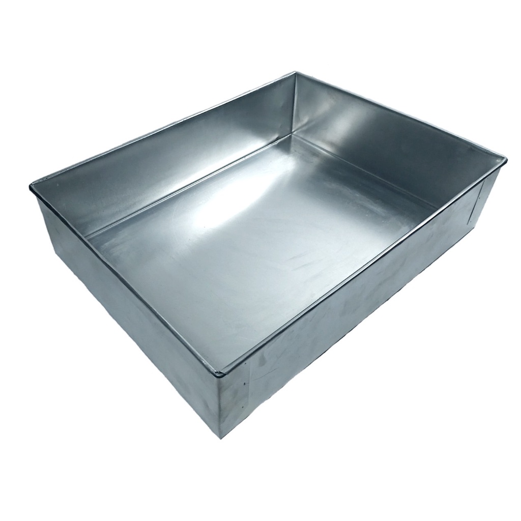 FORMA RETANGULAR BOLO GRANDE 40X30 ALTA ALUMÍNIO | Shopee Brasil