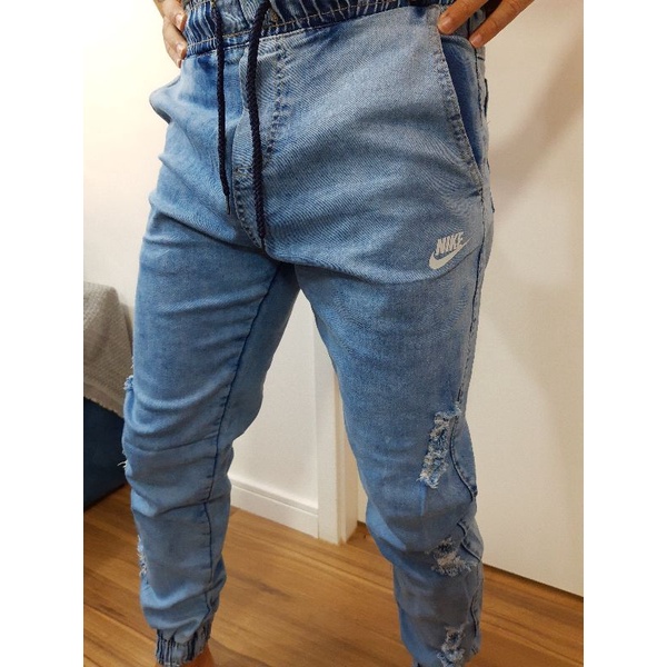 CALÇA JOGGER JEANS LR