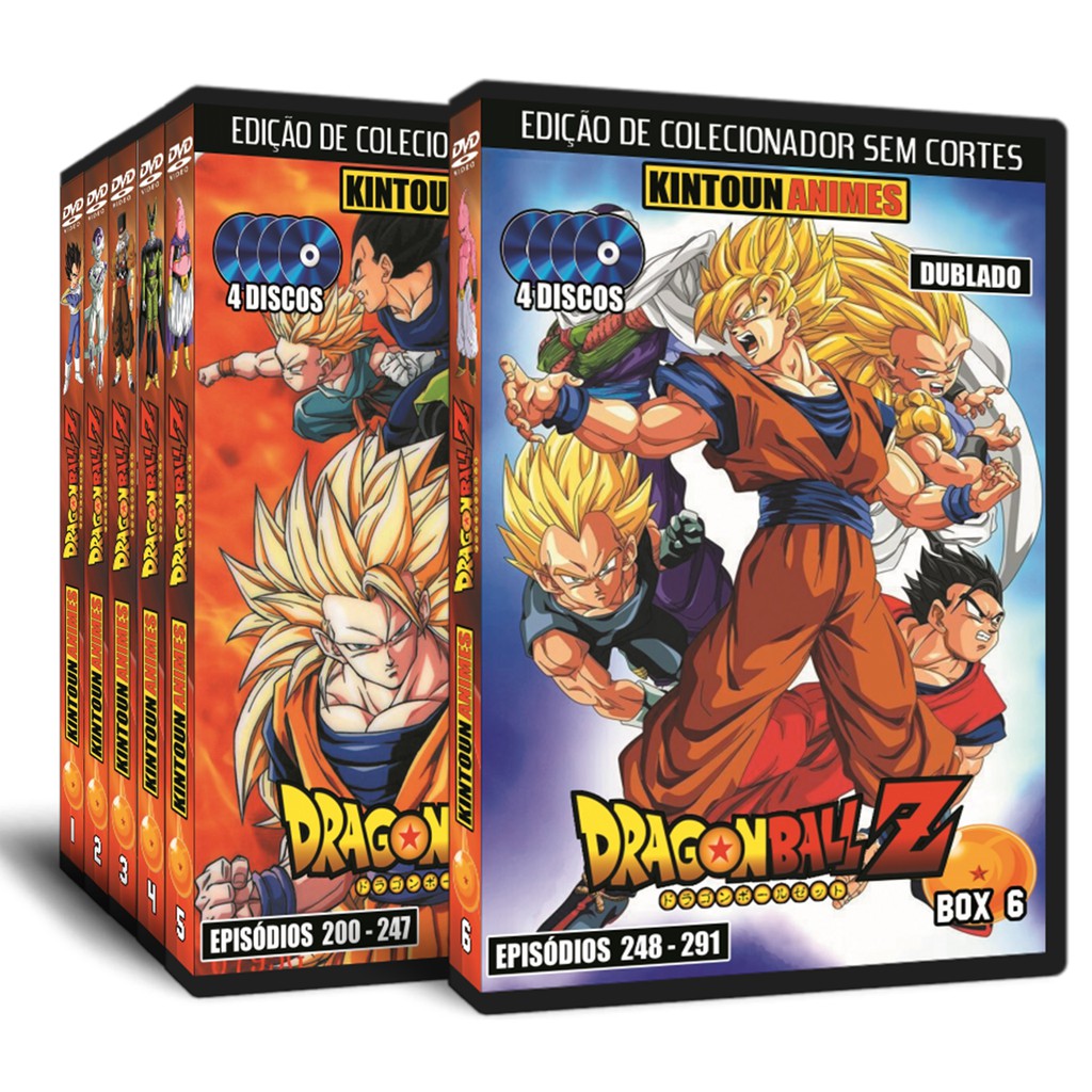 Dragon Ball Z Série Completa e Dublada em HD DVD - Faz a Boa!