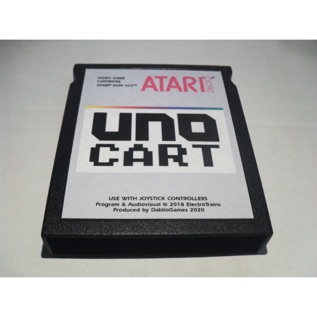 Everdrive para Atari 2600 com cartão microSD - Unocart tipo Harmony Multicart fita jogo video game
