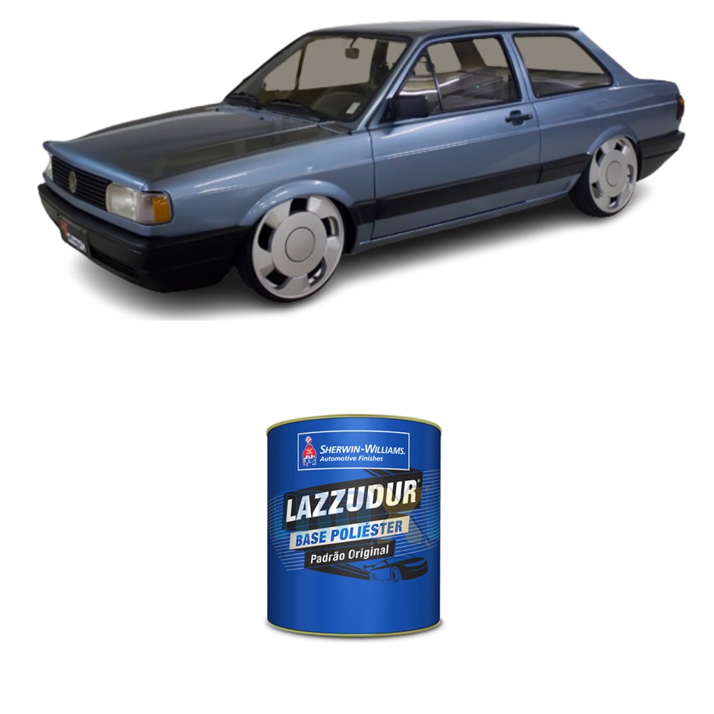 Tinta Automotiva Azul Boreal Met - L3068/113 Vw 900ml