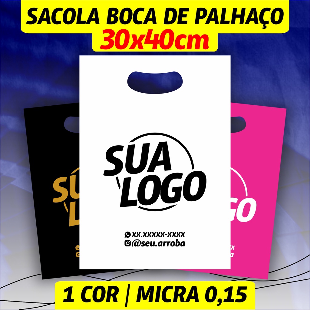 Sacochila G 30x40cm SACOLA DE BRINQUEDOS branca 50un