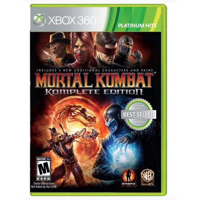 Jogo Xbox 360 Mortal Kombat LT 3.0