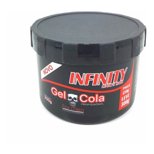 Gel Cola Infinity Looks Hair G Barbeiro Barbearia Shopee Brasil