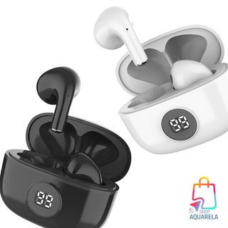 Fone De Ouvido Bluetooth In-ear Sem Fio Visor Led Wb Mini