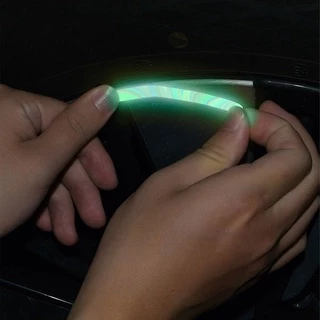 20 Adesivos Refletivos PCS Para Roda De Carro Super Brilhantes Coloridos De Faixa Refletiva Noturna De Condução Acessórios Carros