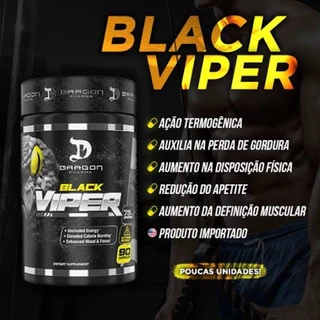 BLACK VIPER - TERMOGÊNICO 90caps
