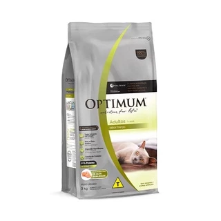 Ração Optimum para Gatos Adultos 1+ anos sabor Frango 3kg
