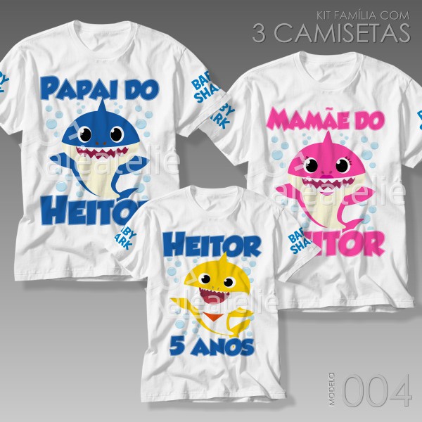 Playeras personalizadas cheap baby shark