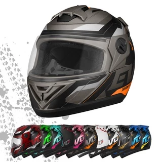 Capacete Para Moto Fechado Barato Evo G8 Varias cores Motoqueiro Masculino Feminino Grafite Laranja