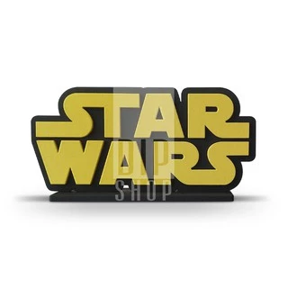 Letreiro Gamer Jogo Filme Star Wars