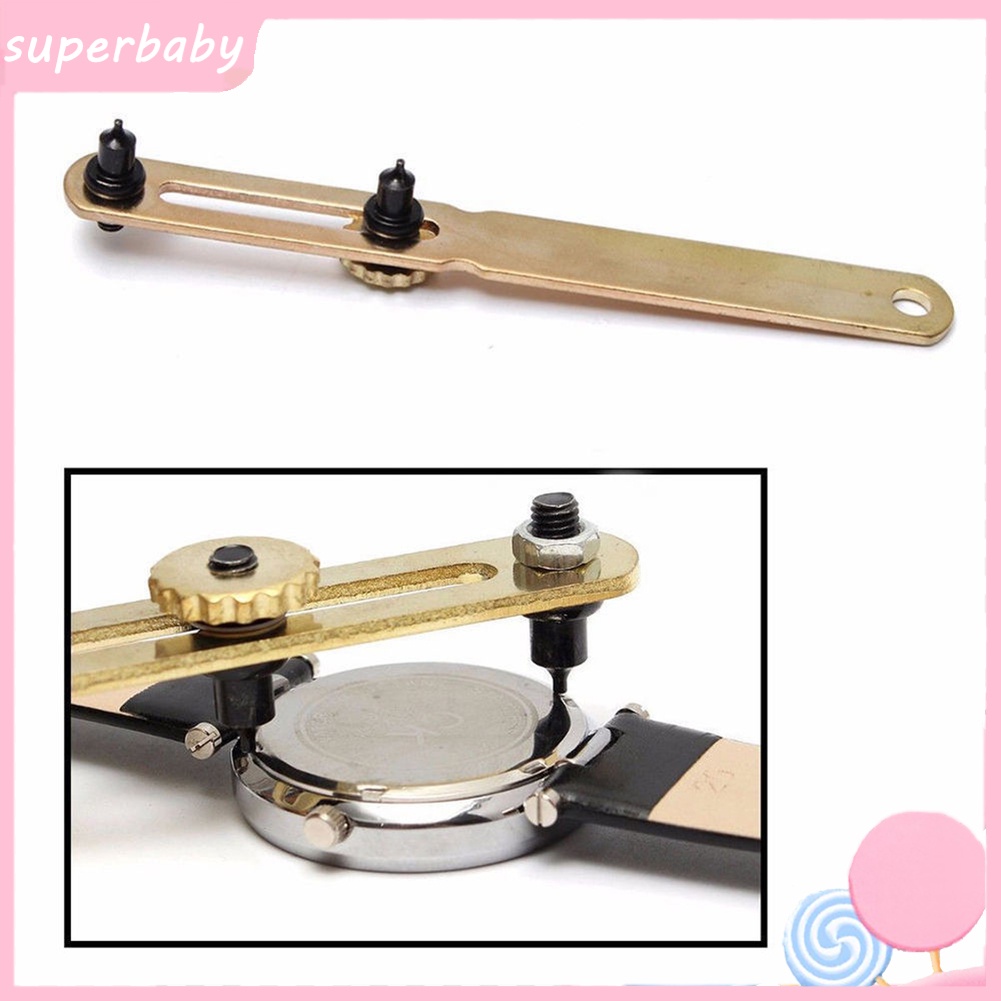 Chave De Relógio / Ferramenta De Relojoeiro / Abridor / Removedor De Chave Ajustável