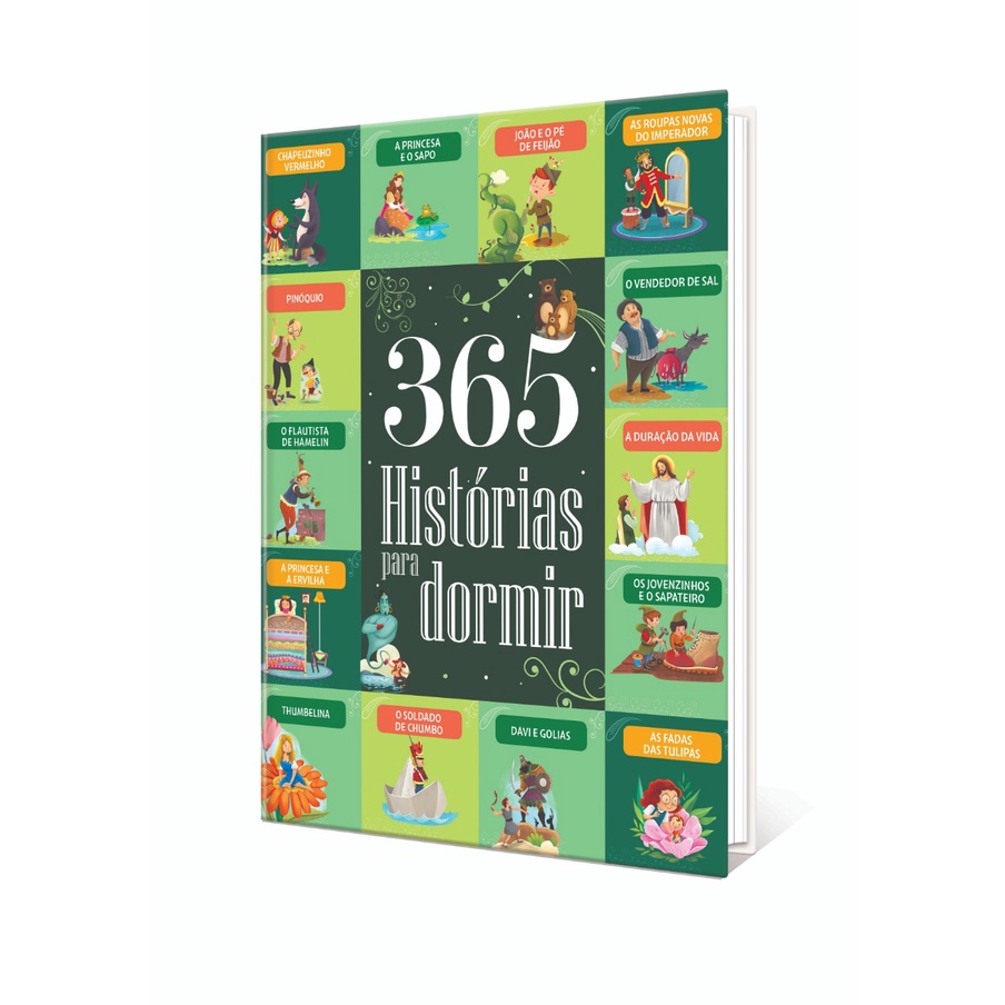 Livro: 365 Histórias Para Dormir | Shopee Brasil