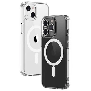 Capa Magnética Para Carregador Sem Fio Magsafe Iphone 11 12 13 Pro Max 14 Pro Xr X Xs 7 8