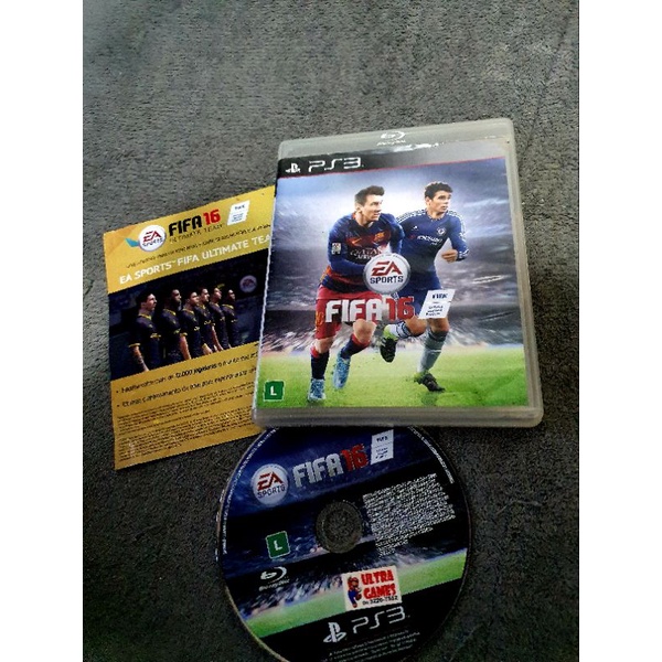 Jogo Fifa 16 Ps4 Mídia Física 100% Português Frete Grátis