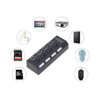 hub usb com 4 entradas USB 2.0 ou com 7 entradas usb