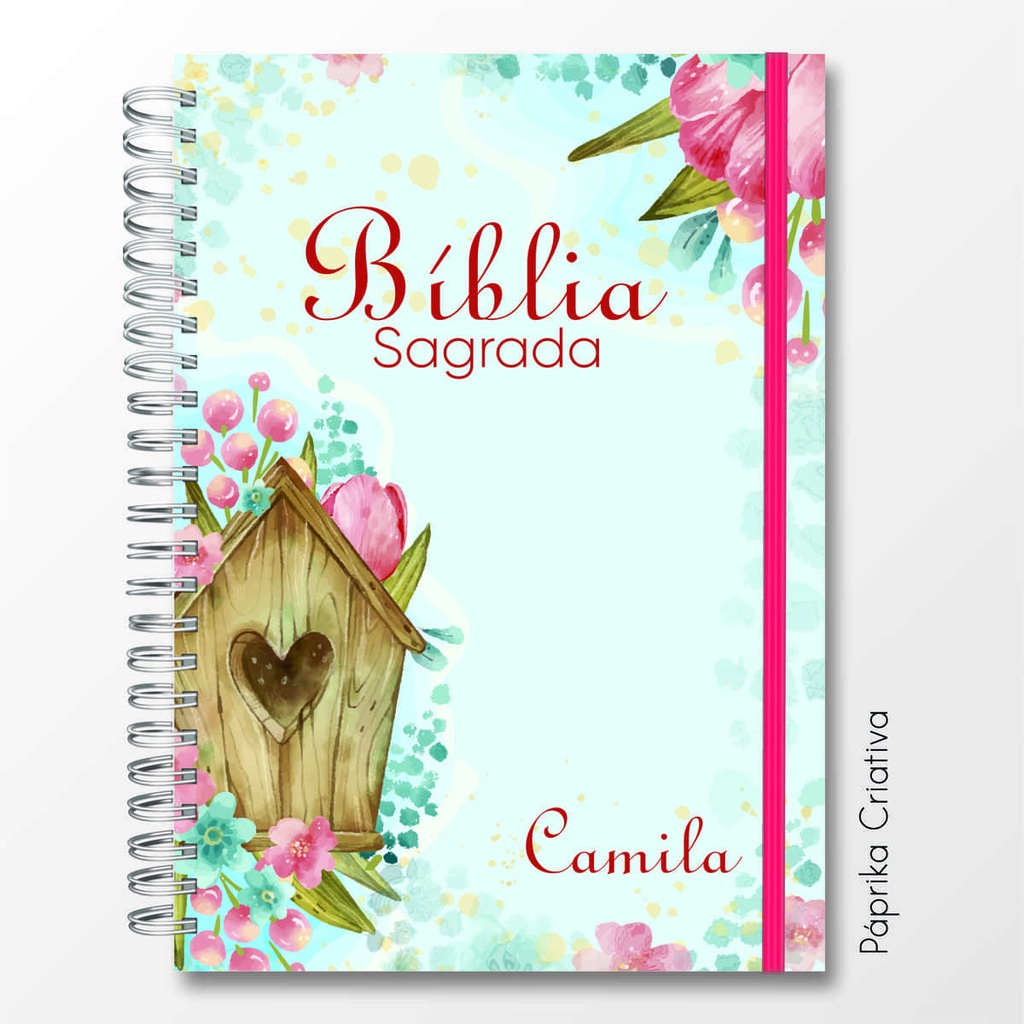 Bíblia Estilo Anote Personalizada Com Nome Na Capa- JFARC, NVI e ...