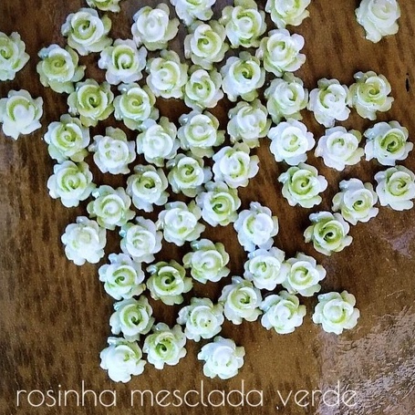 24 peças rosinhas 3d tamanho 3mm e 5mm escolha cor e tamanho- pedrarias para adesivos e joias de unhas