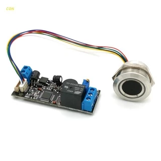 Placa Controle Impressão Digital Capacitiva Con K202 + R503 Dc12V Baixo Consumo Energia