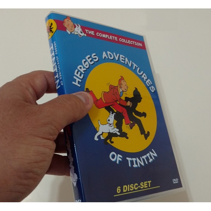 Dvd As Aventuras De Tintin 1991 - 1ª 2ª 3ª Temp. - Completo