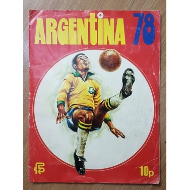 Pack Autocollants Coupe Du Monde 1978 – Argentine FKS – Stickers Vintage Football
