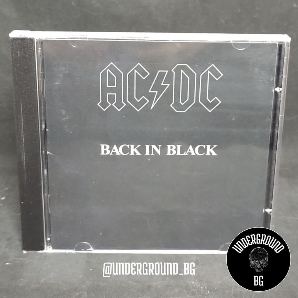 CD AC / DC - Back in black | Shopee Brasil