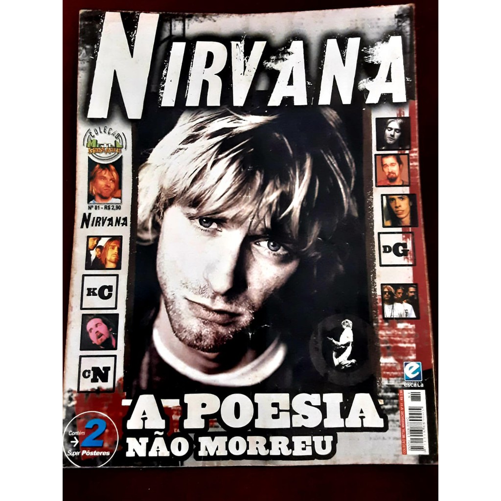 Revista poster de bandas de rock II | Shopee Brasil