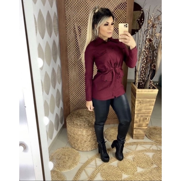 Printed crop bengaline jacket