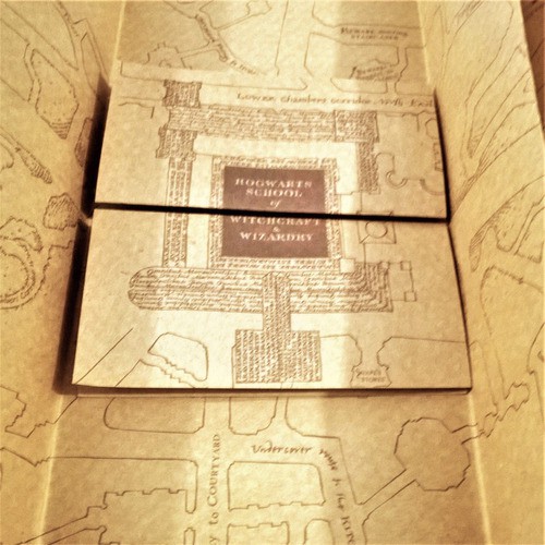 Varinha Harry Potter - Luxo a. Dumbledore + Mapa do Maroto + Carta +  Bilhete + Feitiços