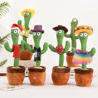 Cacto Dançante / Brinquedo Elétrico Engraçado Cacto Dançante Interativo com Voz