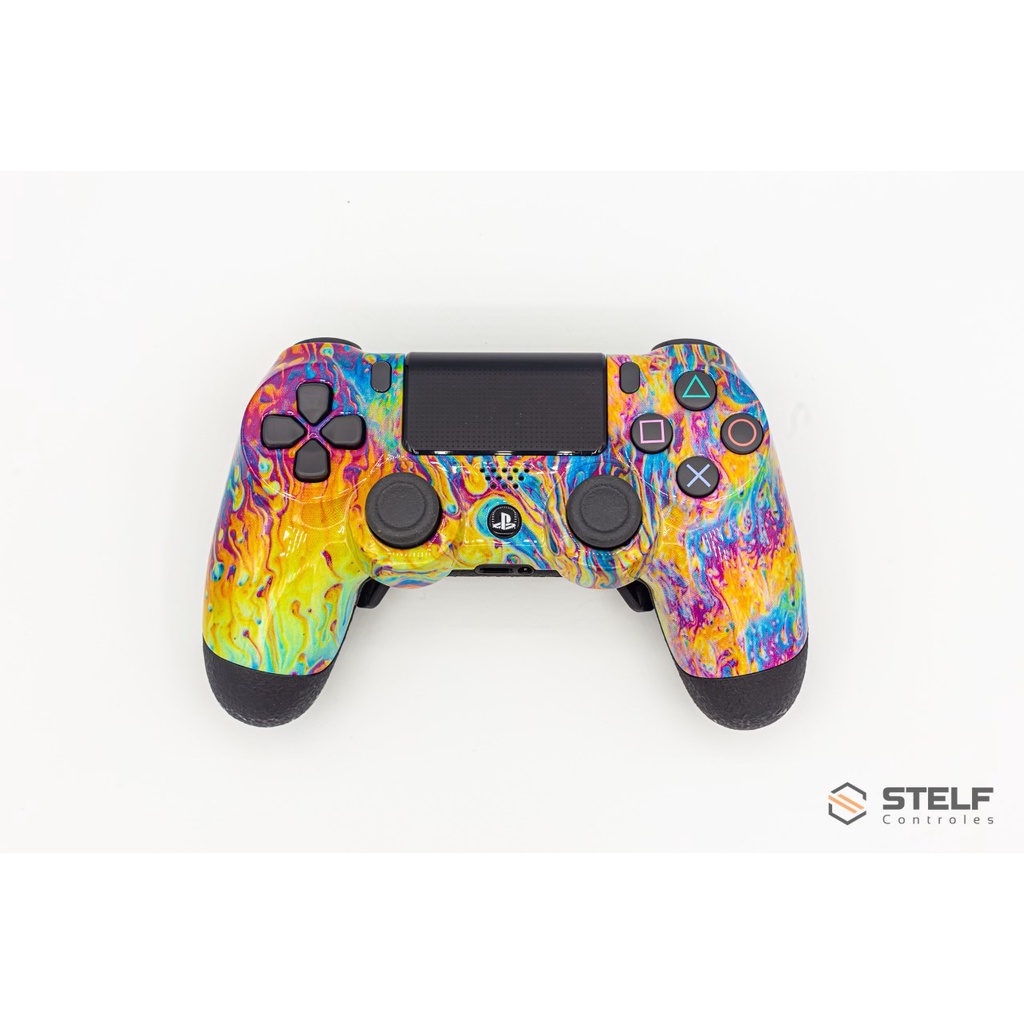 Controle Stelf Ps4 com Grip (Psycho) | Shopee Brasil