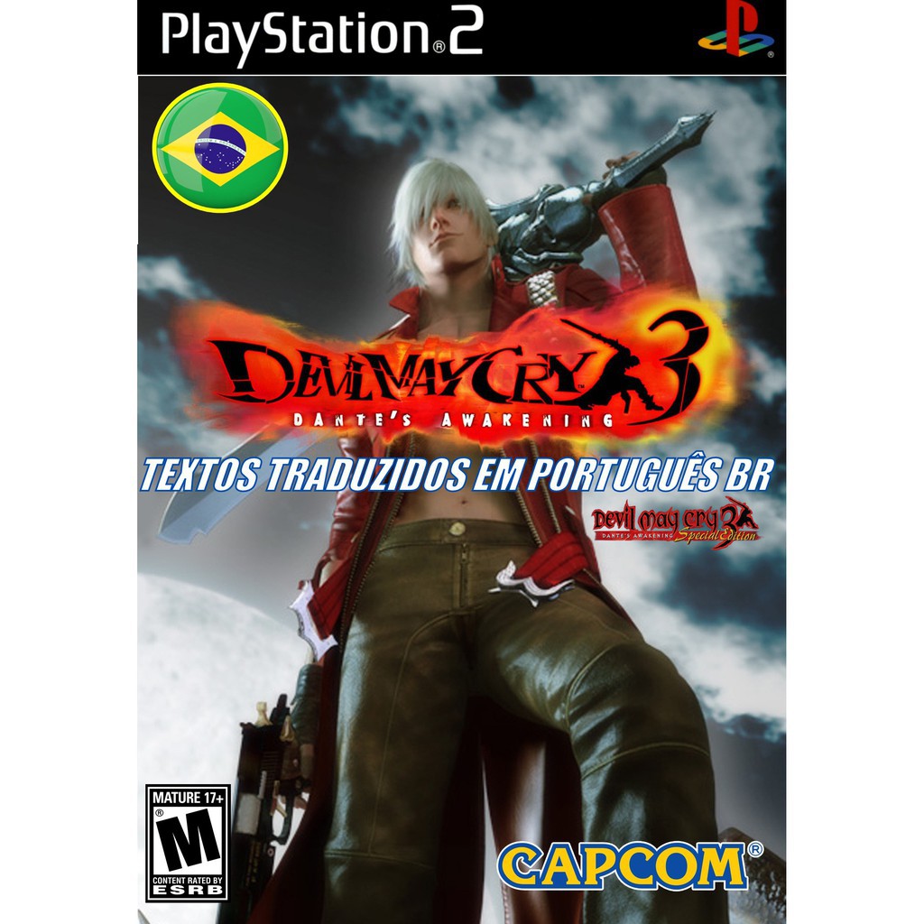 Meu PS2 Nostalgia: Devil May Cry 3 Dublado Em PT-BR DVD ISO PS2