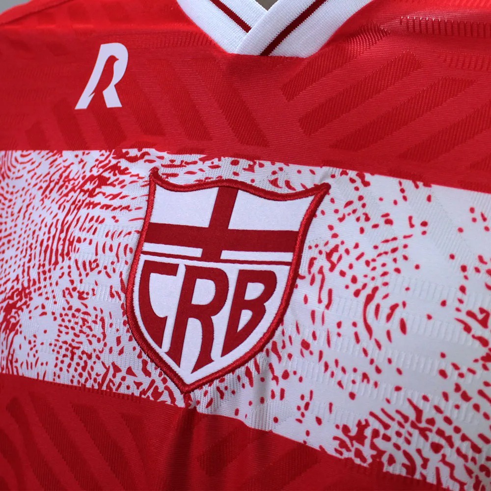 Camisa Camiseta de Time do CRB CLUBE DE REGATAS DO BRASIL Vermelho 2022 ...