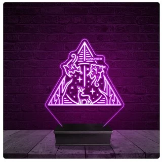 Luminária e Abajur Acrílico Led Dementadores Harry Potter 07